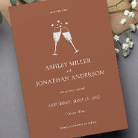Elegant Modern Simple Elements Wedding