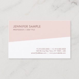 Elegant Modern Simple Professional Template Trendy Business Card