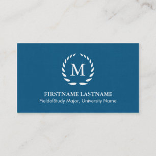 Elegant & Modern Student Business Cards