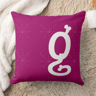 elegant modern stylish pink vintage geometric  cushion