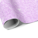 Elegant modern stylish purple glitter wrapping paper<br><div class="desc">Pretty faux purple glitter.</div>