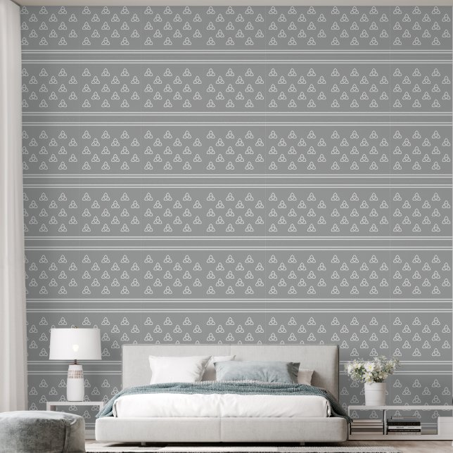 Elegant Modern Symbol Pattern   Wallpaper (Bedroom)