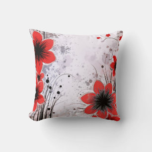 Elegant Modern Trendy Stylish Artistic Floral  Cushion