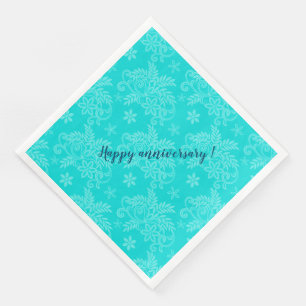 Elegant Modern Vintage Trendy Floral Napkin