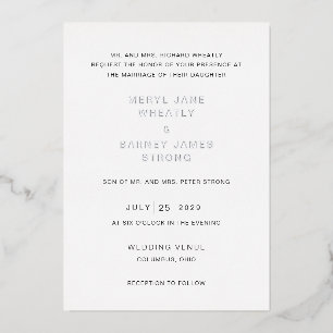 Elegant Modern Wedding