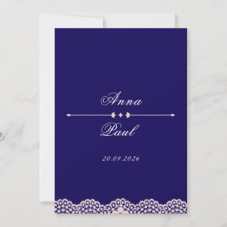 Elegant Modern Wedding Invite