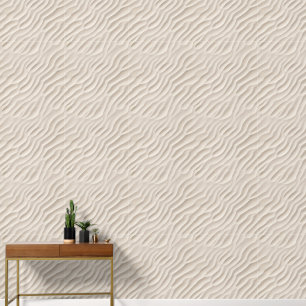 Elegant Modern White Sand Texture Wallpaper