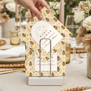 Elegant Mommy to Bee Baby Shower Napkin