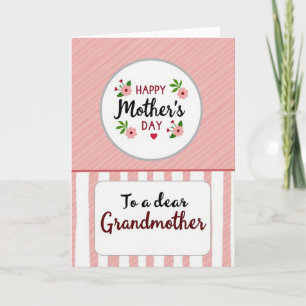 Elegant Moms Day Greeting Card