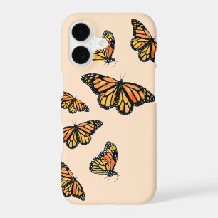 Elegant monarch butterflies nature