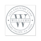 Elegant Monogram | Create Your Own Return Address