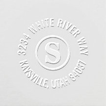 Elegant Monogram Embosser