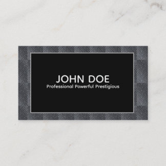 Elegant Monogram Frame Business Card