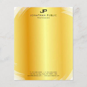 Elegant Monogram Gold Template Modern Professional