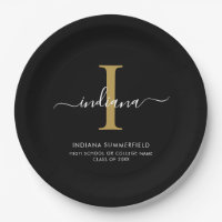 Elegant Monogram Graduation 2026 Party