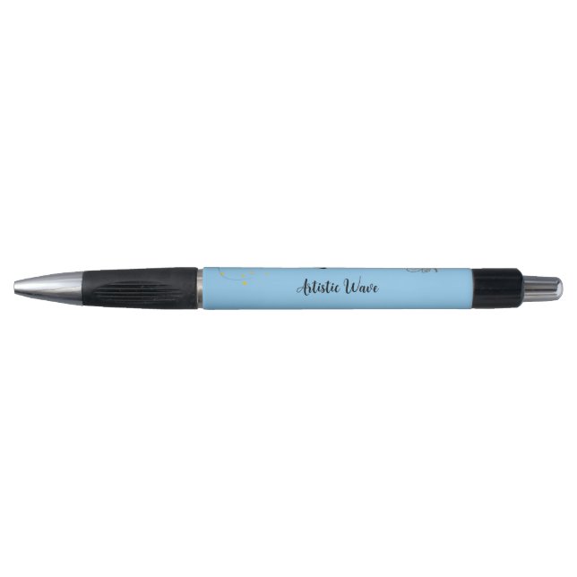 Elegant Monogram Honey Bee Pen (Front)