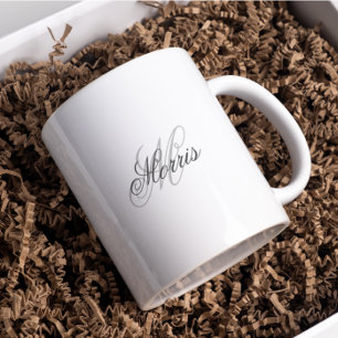 Elegant monogram Mug
