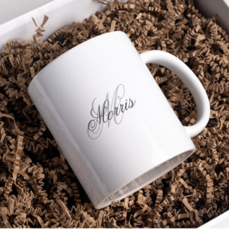 Elegant monogram Mug