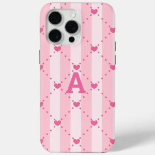 Elegant Monogram Personalised iPhone 15 Pro Max Case
