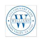 Elegant Monogram Return Address