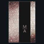 Elegant Monogram Silber Rost Flyer<br><div class="desc">Ein elegantes und raffiniertes Design mit einem digitalen Bild aus Silber-Rost-Glitter. Achtung: Bei der Herstellung wird keine echte Folie verwendet,  son nur die Farbe gründlich aufgedruckt. Füge deine Daten,  Logo,  Firmendetails und Bilder in Minuten hinzu.</div>