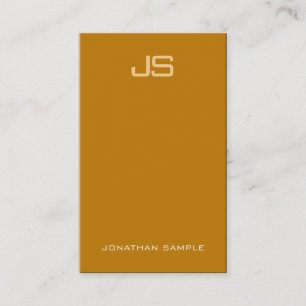 Elegant Monogram Vertical Template Luxurious Black Business Card