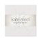 Elegant Monogram White Modern FAUX Silver Striped