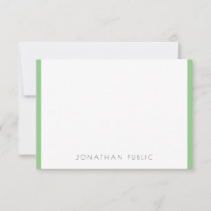Elegant Monogrammed Modern Simple Template