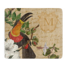 Elegant Monogrammed Toucan