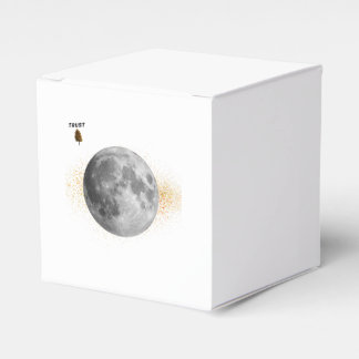Elegant Moon and Starry Night Favour Box