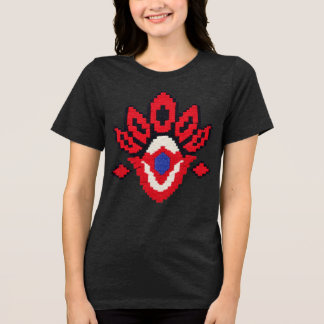 Elegant Moroccan Ornamental Pattern | Traditional Tri-Blend Shirt