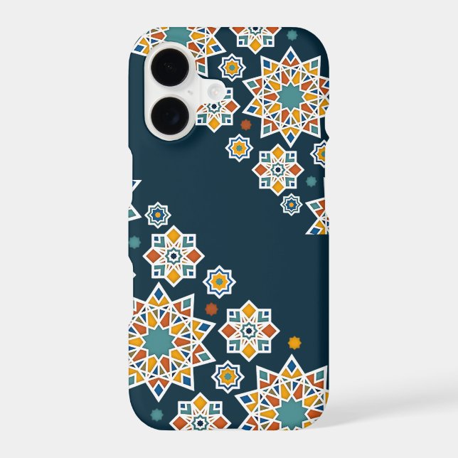 Elegant Moroccan Zellij Phone Case – Personalized (Back)