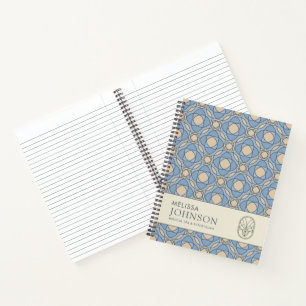 Elegant Mosaic Geometric Notebook