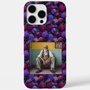 Elegant Mother Gift Hydrangeans Flower Photo iPhone 16 Pro Max Case