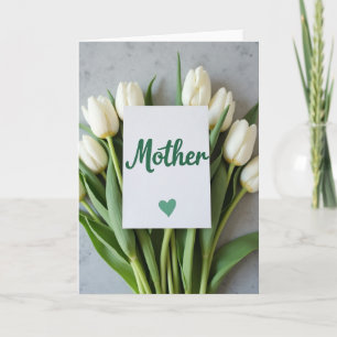Elegant Mother Message Card