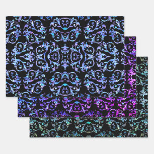 Elegant Mother Of Pearl Motif Wrapping Paper Sheet