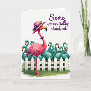 Elegant Mothers Day Bird Art Card