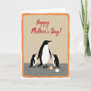 Elegant Mothers Day Birds Card