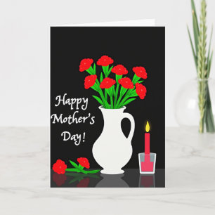 Elegant Mothers Day Bouquet Card