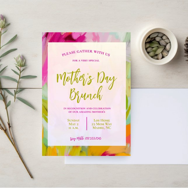 Elegant Mothers Day Brunch Invitation (Creator Uploaded)