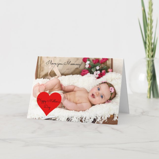 Elegant mother's day card (Front)