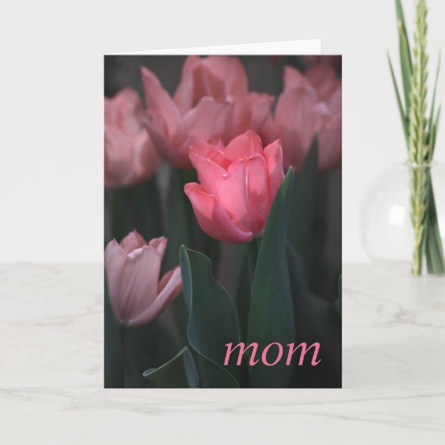 Elegant Mother's Day Card Blank Inside (Front)