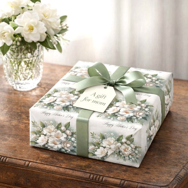 Elegant Mother's Day Floral Wrapping Paper (Creator Uploaded)