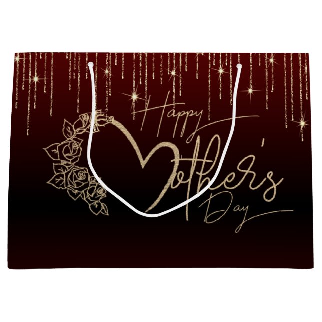 Elegant Mother's Day Gift Bag (Front)