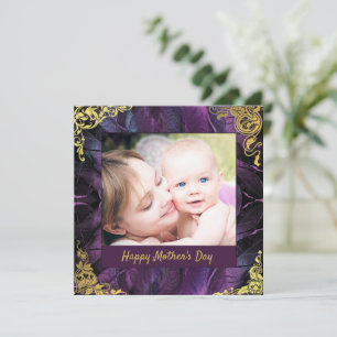 Elegant Mother's Day Holiday Card
