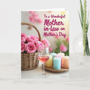 Elegant Mothers Day Light Card