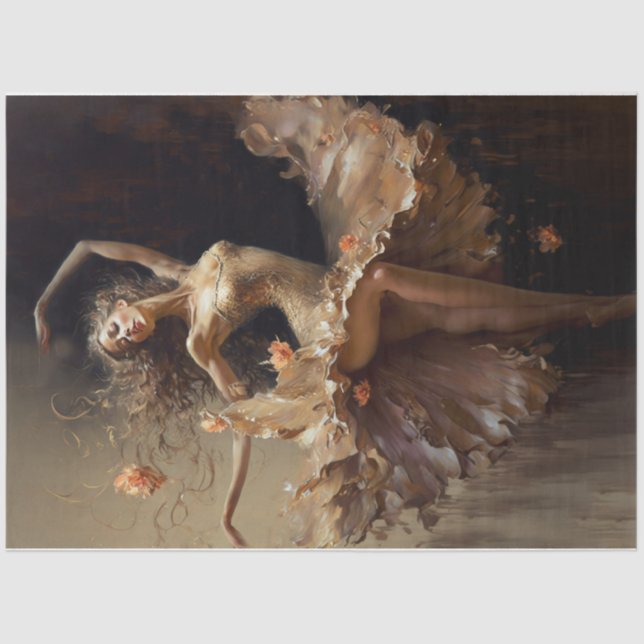 Elegant Movement Tissue Paper (Front)