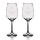 Elegant Mr. & Mrs. Calligraphy Etched