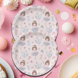 Elegant My Sweet Ballerina Paper Plate