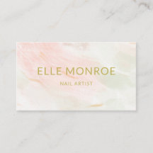 Elegant Nail Artist Business & eAppointment Card